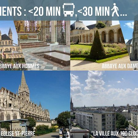 Belle Vaucelles • Renove Et Design • Parking, Wifi Apartment Caen Bagian luar foto